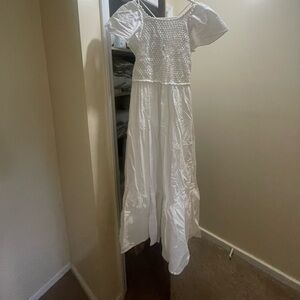 Zara white dress